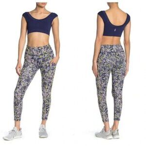 FREE PEOPLE Movement Eden Printed Leggings xs